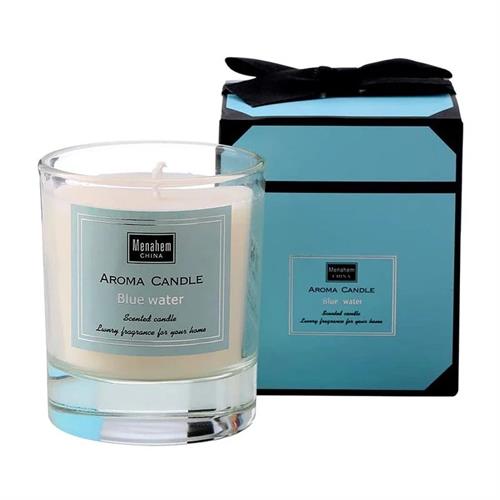 Menahem Aroma Candle Blue Water 50g 35965-1