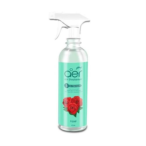 Godrej Aer 3 in 1 Formula Rose Air Freshner 475ml