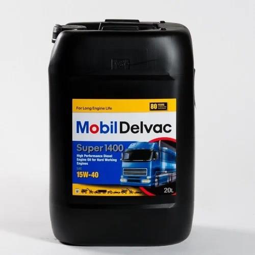 Mobil Delvac Super 1400 15W-40 Mineral Multigrade Motor Oil 20L