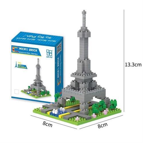 Micro Brick Eiffel Tower 8400A