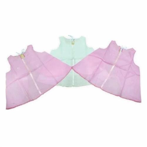 Kids Joy New Born Frock with Lace (3 Pieces)