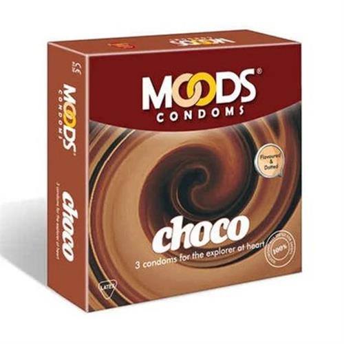 Moods Chocolate Flavoured Condom 3pcs