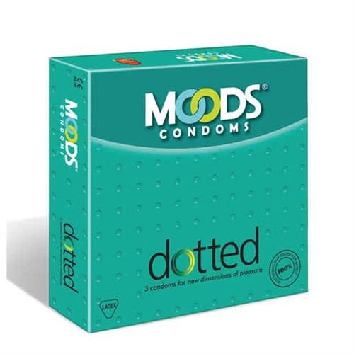 Moods Dotted Condom 3pcs