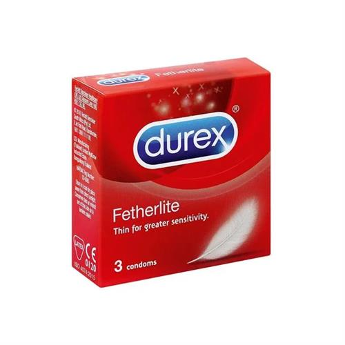 Durex Fetherlite Condom Pack of 3 Condoms