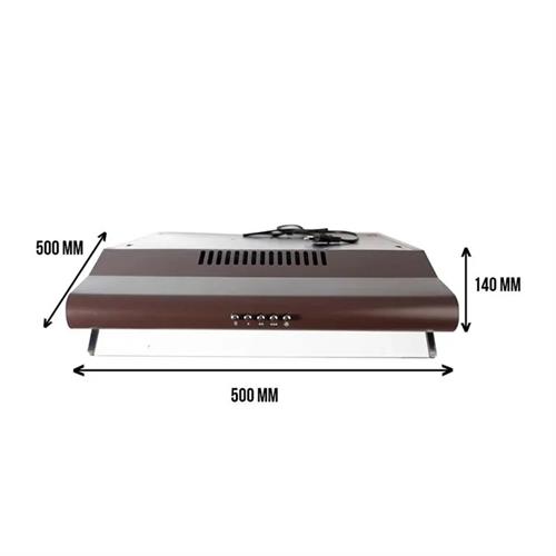 Vento Roma Cooker Hood Brown 50 LUX BROWN