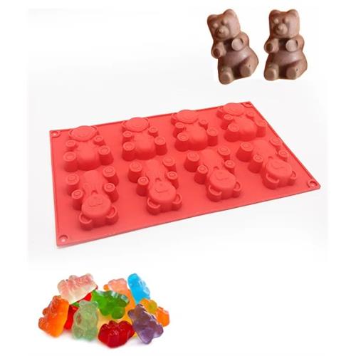 8 Bear Silicone Cake Mold