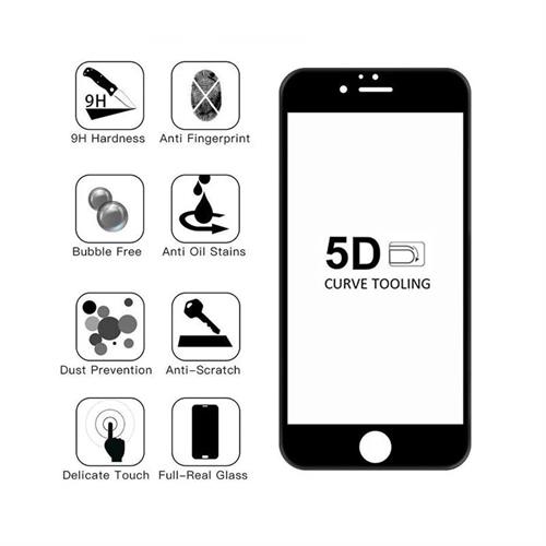 5D Tempered Glass 6s