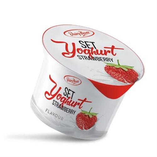 Dairy House Strawberry Set Yoghurt 80g