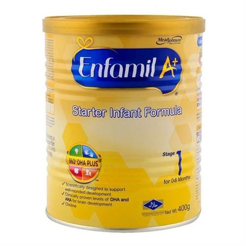 Enfamil A+ Stage 1 Vanilla Milk Powder 400g