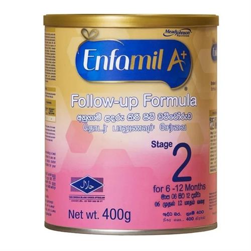 Enfamil A+ Stage 2 Vanilla Milk Powder 400g