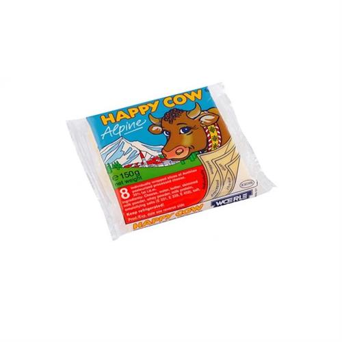 Happy Cow Alphine Slices Cheese 150g