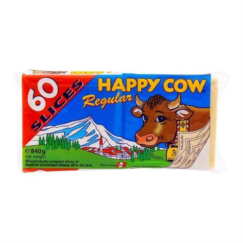 Happy Cow Regular 60 Slices 840g