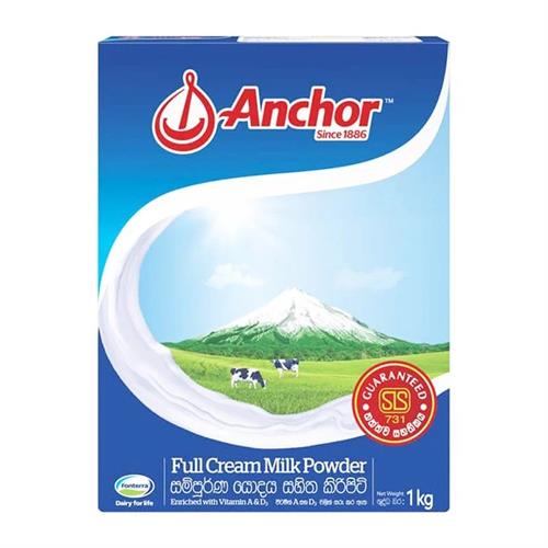 Anchor Full Cream Milk Powder 1kg