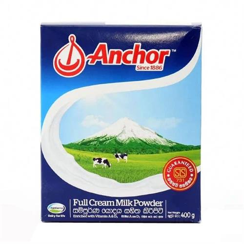 Anchor Full Cream Milk Powder 400g
