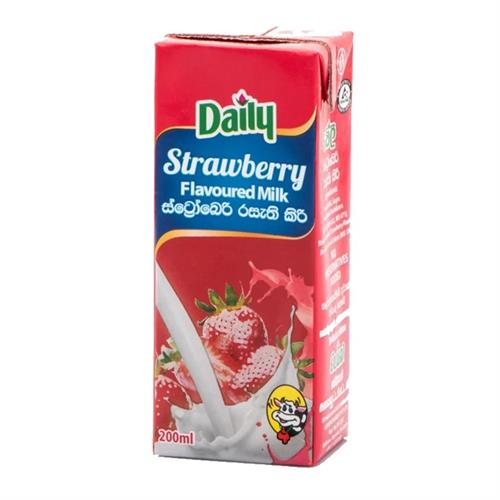 Daily Strawberry Flavoured Milk 180ml