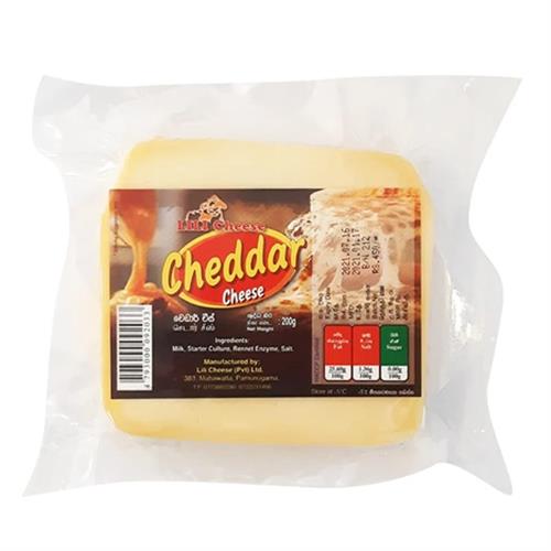 Lili Cheddar Block Cheese 200g