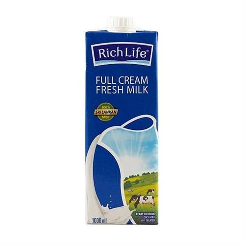 Richlife Fullcream Fresh Milk 1Ltr