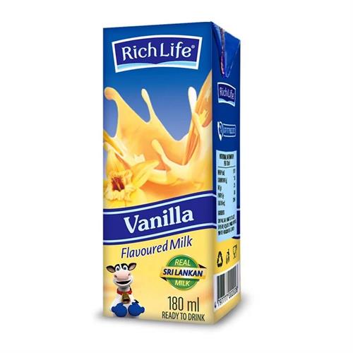 Richlife Vanilla Flavoured Milk 180ml