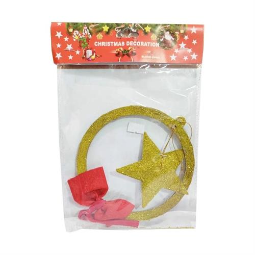 Bow Star Christmas Decoration