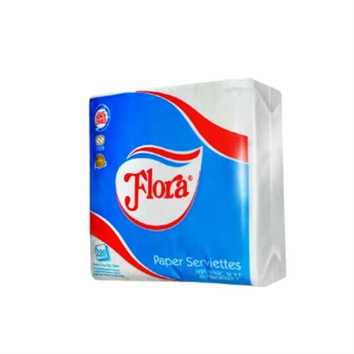 Flora Paper Serviette (100 Sheets)