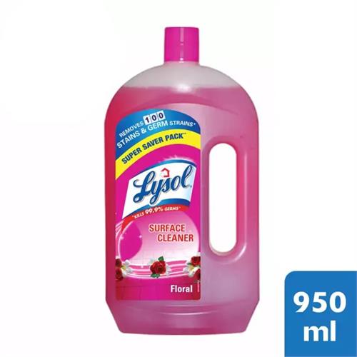 Lysol Disinfectant Surface Cleaner Floral 950ml