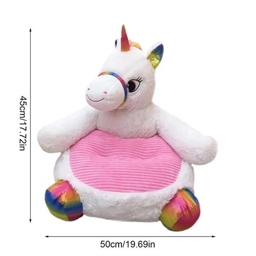 Kids Unicorn Sofa Chair Plush Toy