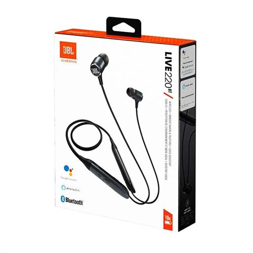 JBL LIVE 220BT Wireless Neckband In-Ear Headphones