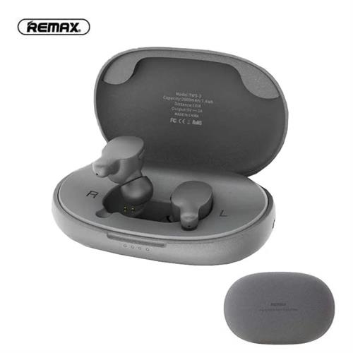 Remax TWS-3 Wireless Earphone With 2000mAh Power Bank