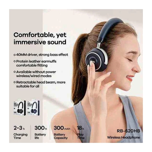 REMAX Wireless Stereo Headphone RB-620HB