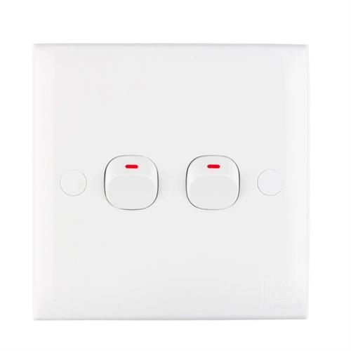 Kevilton Two Gang One Way Switch