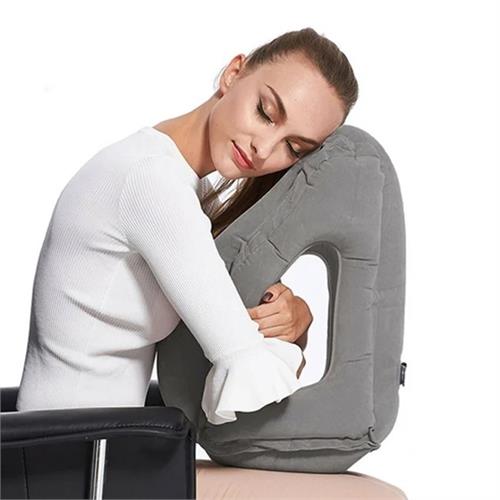 Ergonomic Inflatable Portable Travel Pillow