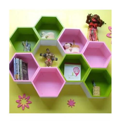 Honeycomb Hexagon Shelf