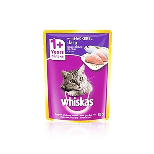 Whiskas (1+ years) with Mackerel 80g