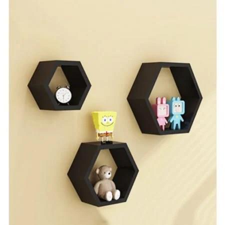 Hexa Gallery 3 Piece Decorative Shelves