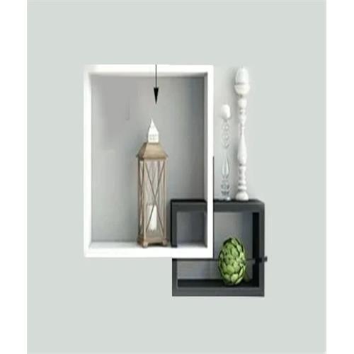 2pcs Rectangle Wall Shelf