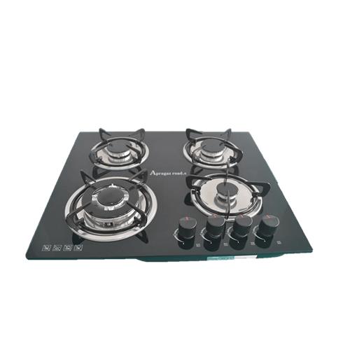 Apragaz Glass Top 4 Burner Gas Cooker