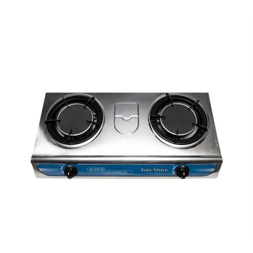 Stainless Steel 2 Burner Super General Stove BHG-GD035-30