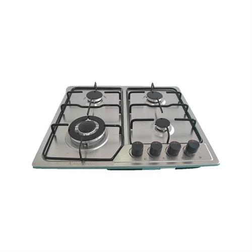 VISTA 4 BURNER STAINLESS STEEL GAS COOKER (HUB TYPE) GCS4B