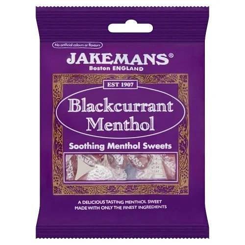 Jakemans Balckcurrant Menthol 100g