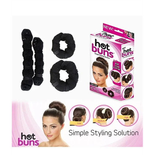 Hot Buns Roll, Snap and Wrap your Hair