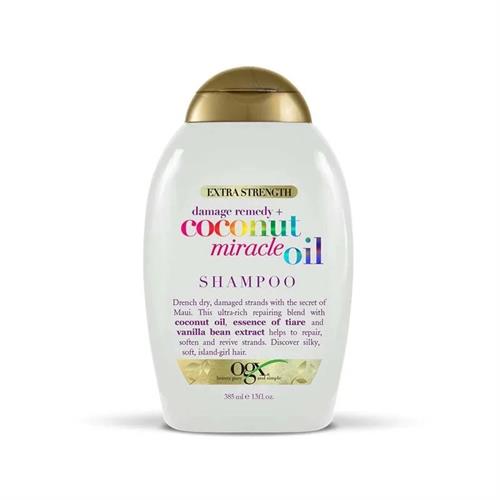 OGX Extra Strength Damage Remedy+ Coconut Miracle Oil Shampoo 385ml