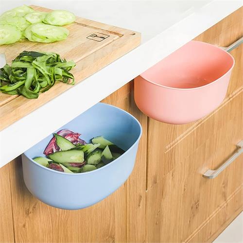 Kitchen Cupboard Drawer Door Hanging Storage Box Trash Can