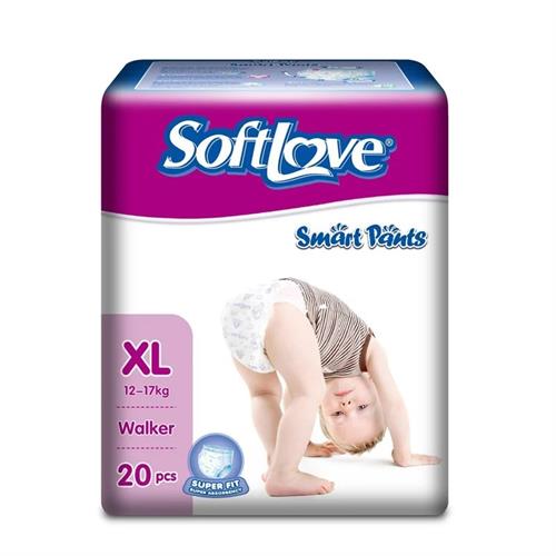 SoftLove Smart Diapers Pants 20pcs XL