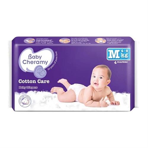 Baby Cheramy Diapers 4Pcs Medium