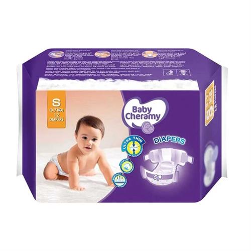 Baby Cheramy Diapers 4Pcs Small