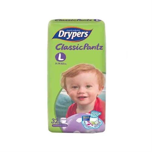 Drypers Classic Pantz Jumbo (L) 32 PCS