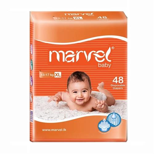 Marvel Baby Diaper 48Pcs S/M/L/XL