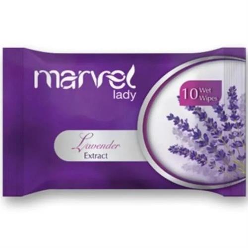 Marvel Lady Wet Wipes