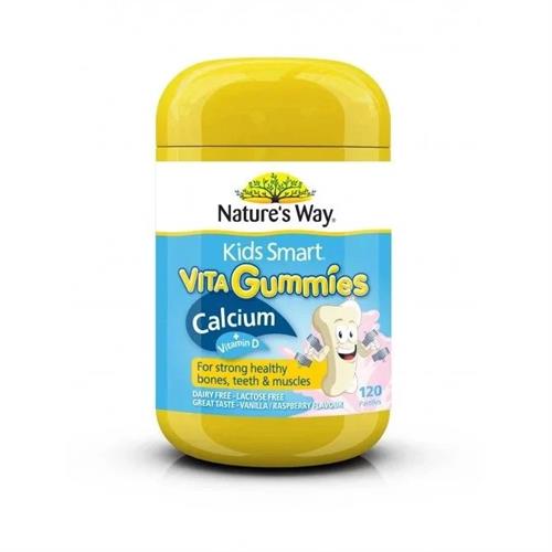 Nature s Way kids Smart Vita Gummies Calcium + Vitamin D 120 pastilles