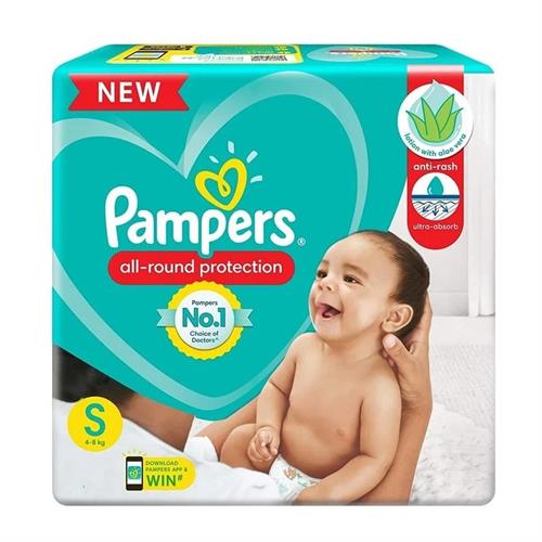 Pampers Pant with Aloe Vera Lotion S Pack of 16pcs